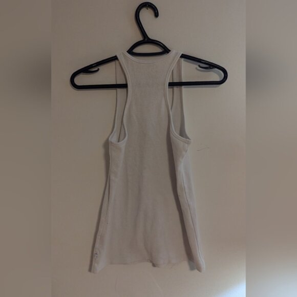 Garage White Tank Top - Womens Large - Picture 3 of 3